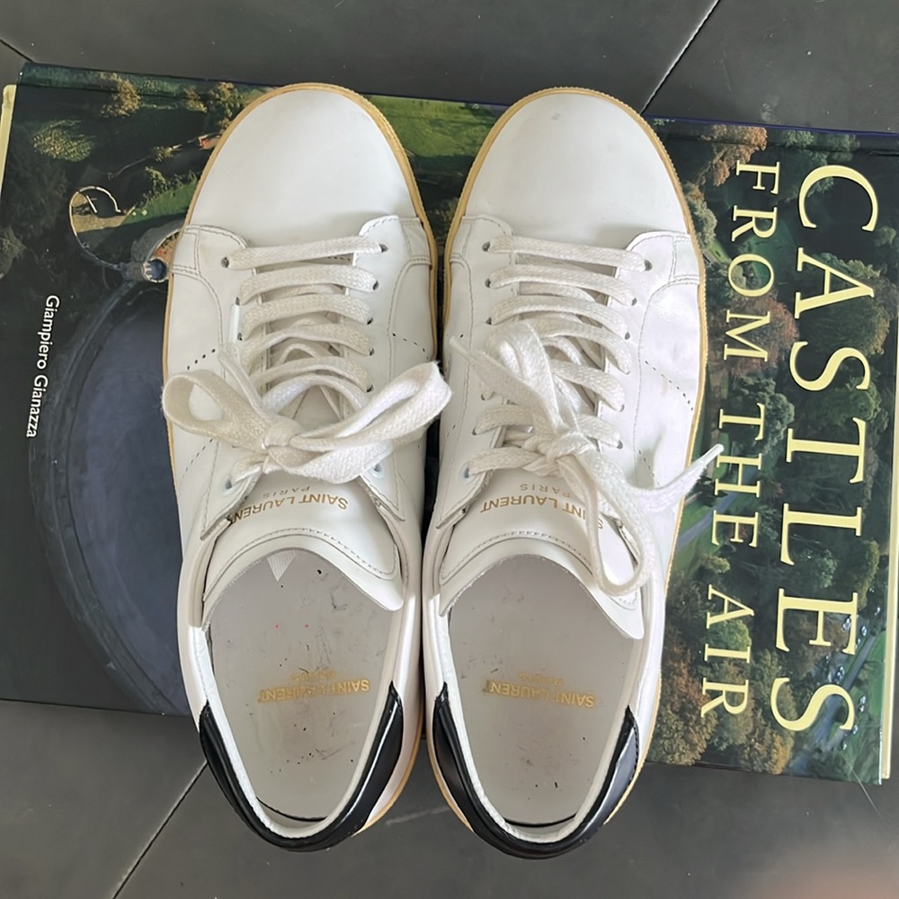 Saint Laurent White Sneackers